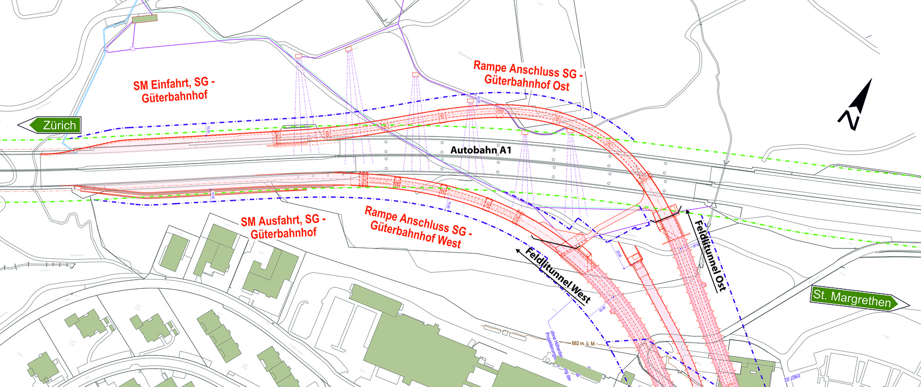 verzweigung gueterbahnhof